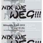 Musical “Nix wie weg” am 03.07. um 16.00 Uhr und 18.00 Uhr